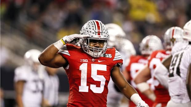 Ohio State running back Ezekiel Elliott